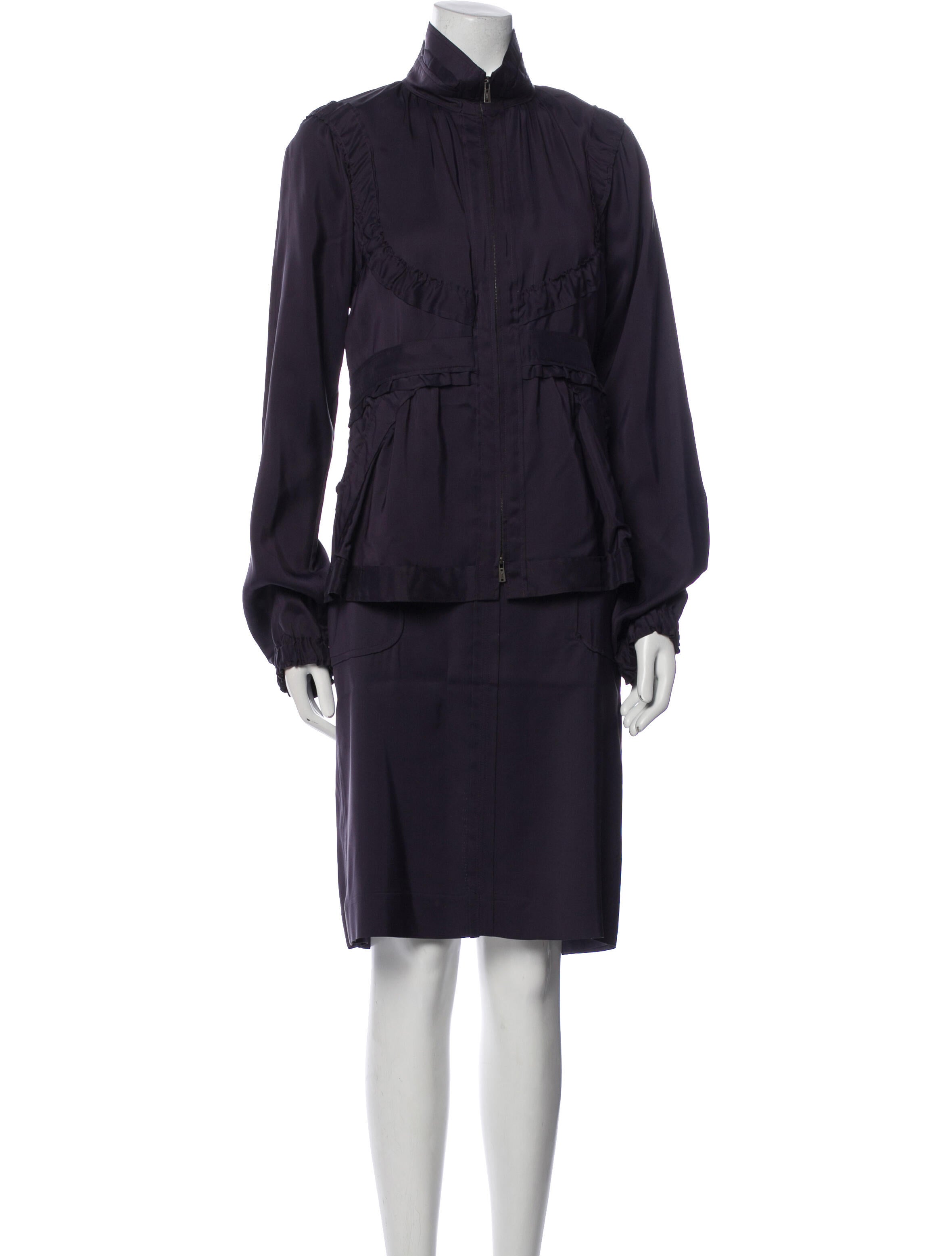 Yves Saint Laurent Rive Gauche Vintage 2004 Skirt Set