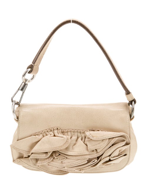 Yves Saint Laurent Rive Gauche Leather Top Handle Bag