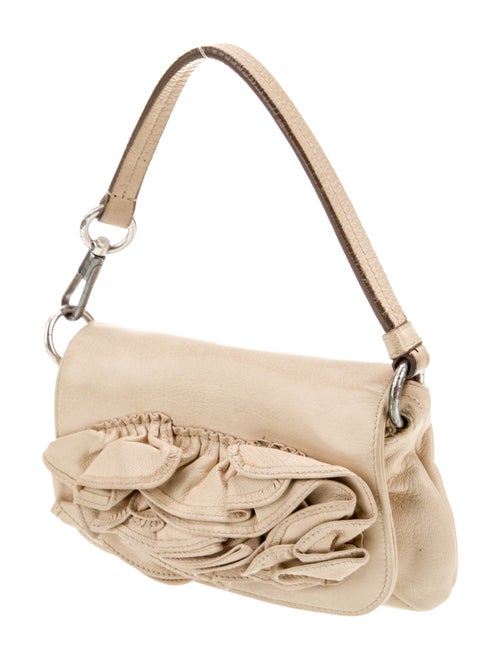 Yves Saint Laurent Rive Gauche Leather Top Handle Bag