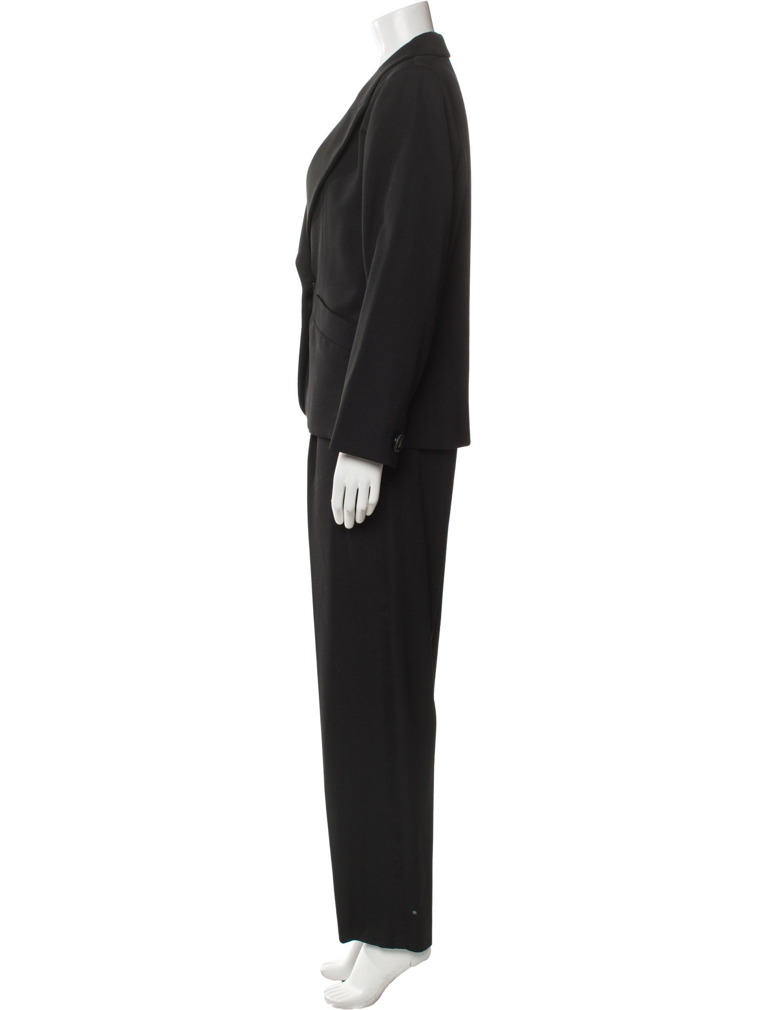 Yves Saint Laurent Rive Gauche Vintage Late 1980's - Early 1990's Pantsuit