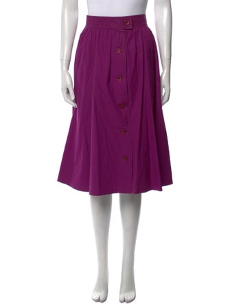 Yves Saint Laurent Rive Gauche Knee-Length Skirt