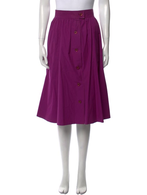 Yves Saint Laurent Rive Gauche Knee-Length Skirt
