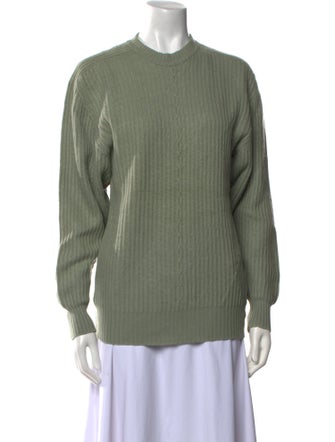 Yves Saint Laurent Rive Gauche Cashmere Crew Neck Sweater