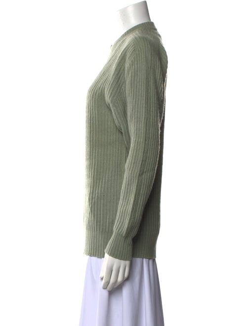 Yves Saint Laurent Rive Gauche Cashmere Crew Neck Sweater