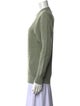 Yves Saint Laurent Rive Gauche Cashmere Crew Neck Sweater