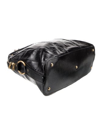 Yves Saint Laurent Rive Gauche Patent Leather Tote