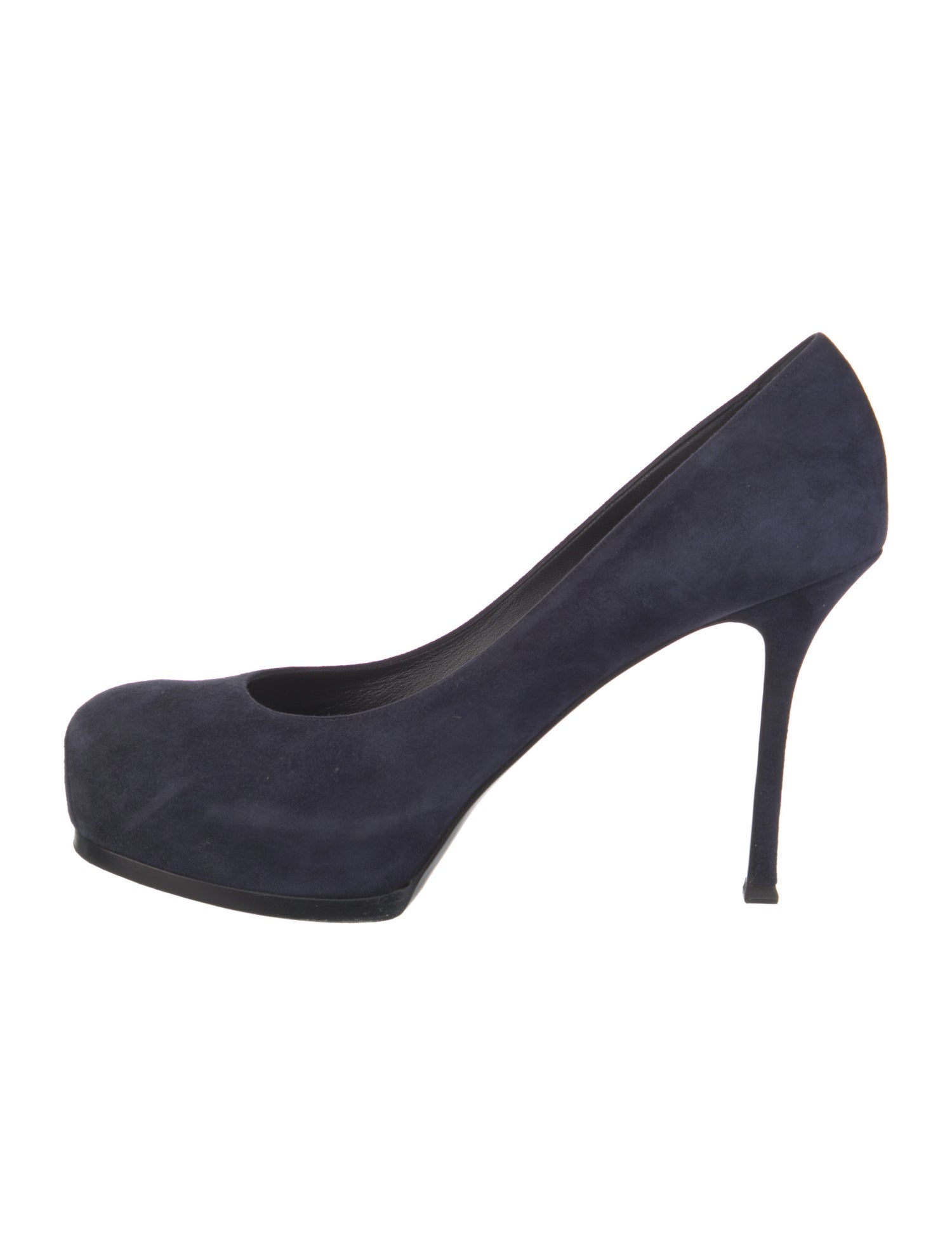 Yves Saint Laurent Rive Gauche Suede Pumps