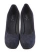 Yves Saint Laurent Rive Gauche Suede Pumps