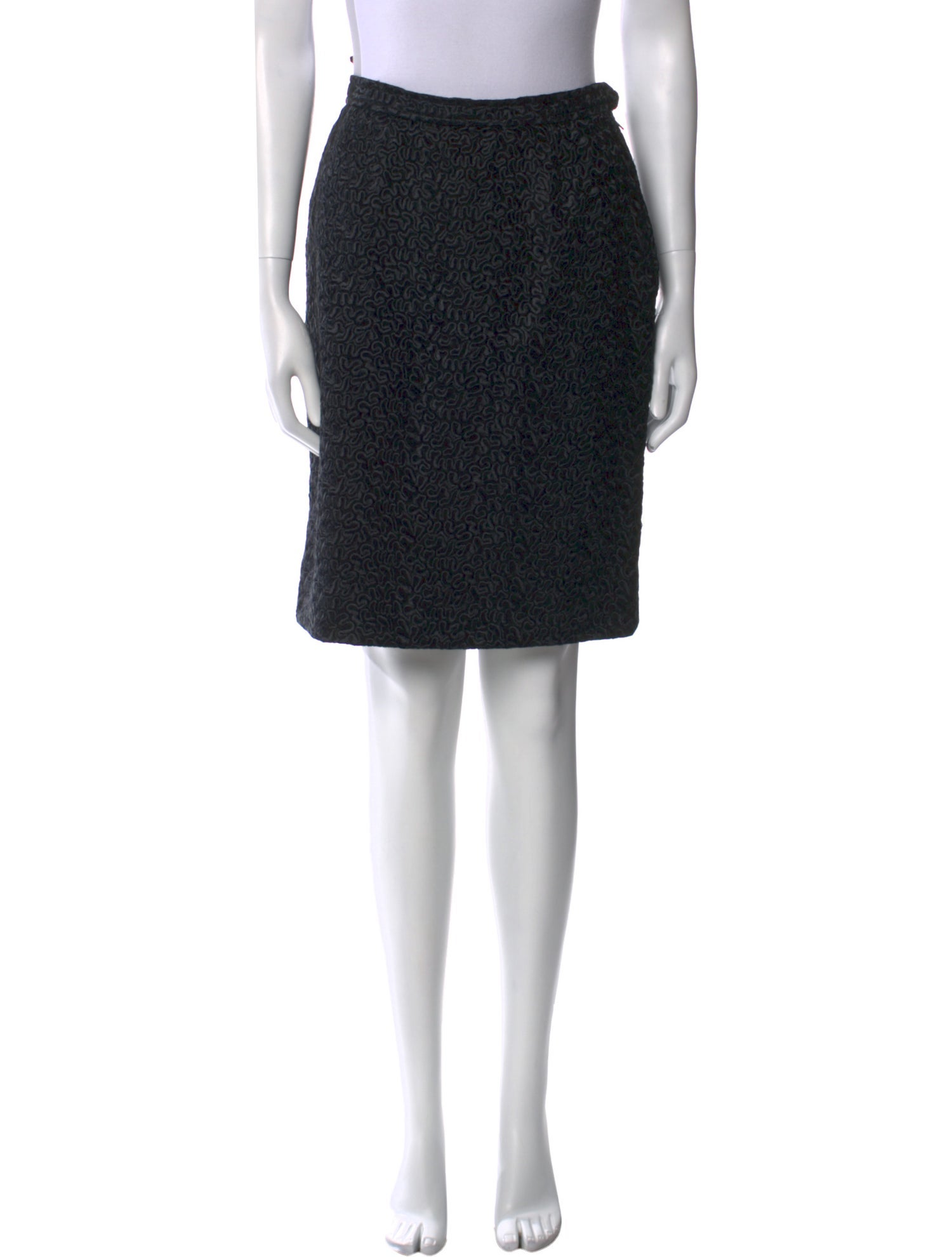 Yves Saint Laurent Rive Gauche Vintage Knee-Length Skirt