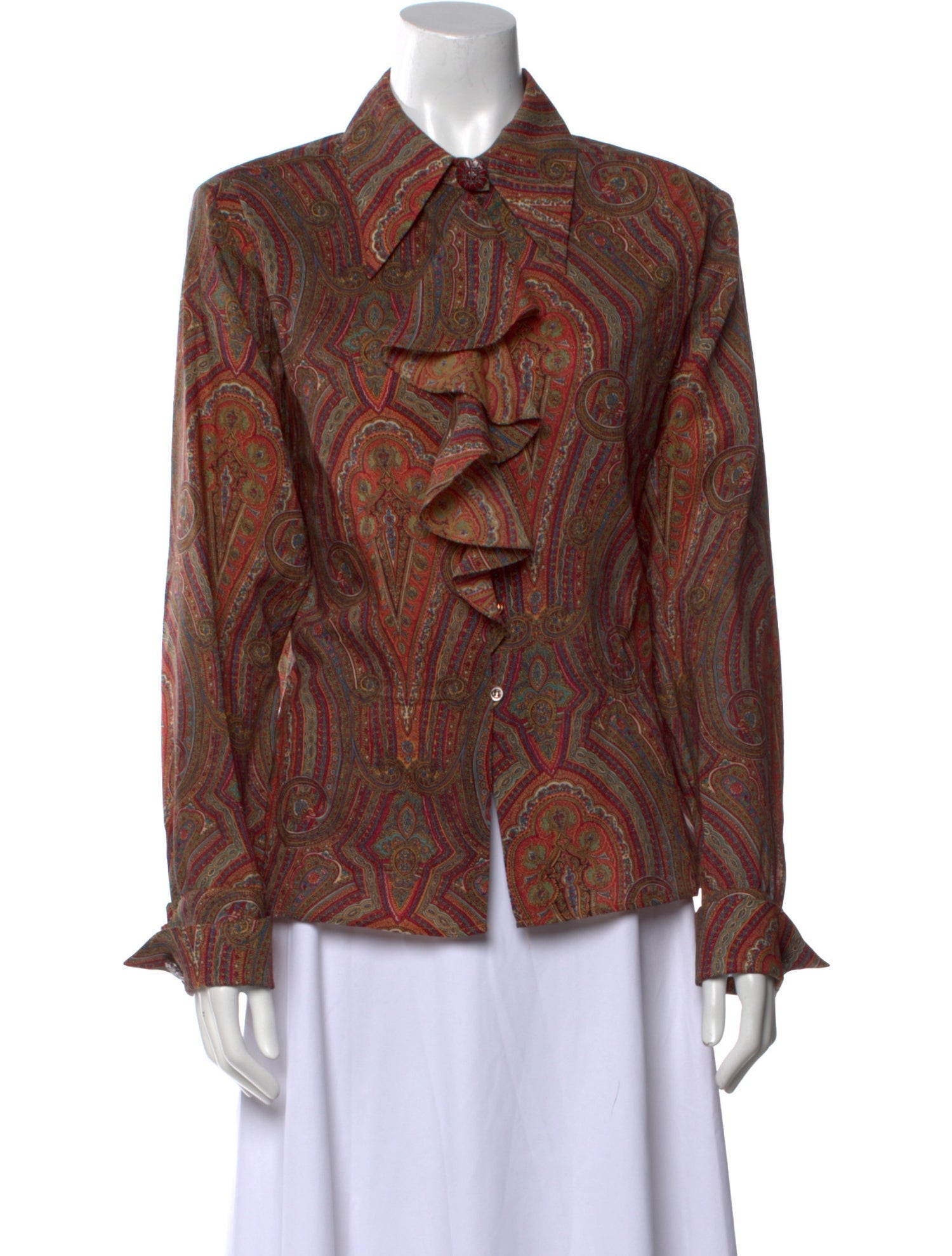 Yves Saint Laurent Rive Gauche Vintage 1994 Blouse