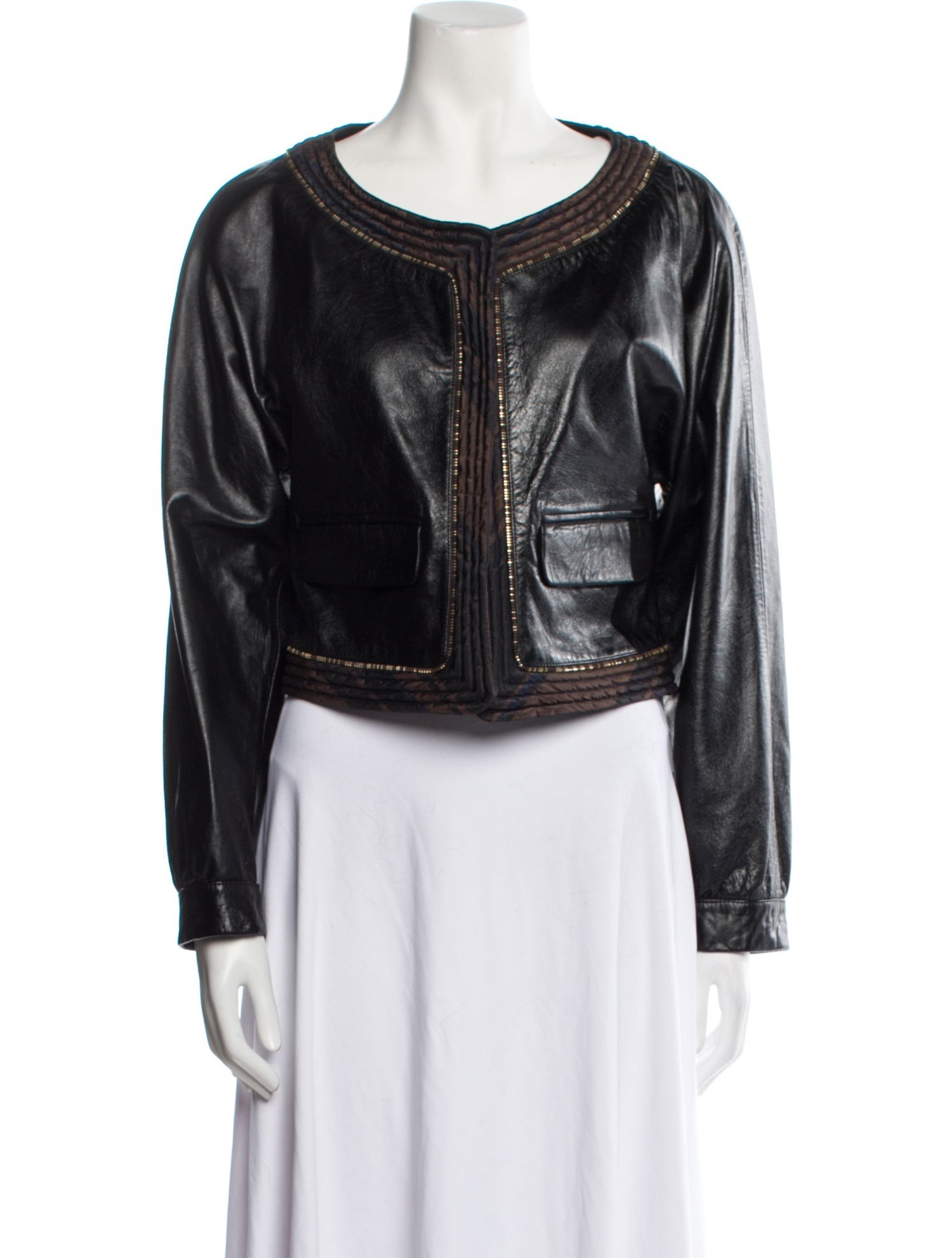 Yves Saint Laurent Rive Gauche Vintage 2000's Biker Jacket