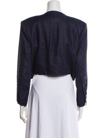 Yves Saint Laurent Rive Gauche Printed Evening Jacket