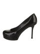 Yves Saint Laurent Rive Gauche Patent Leather Pumps