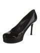 Yves Saint Laurent Rive Gauche Patent Leather Pumps