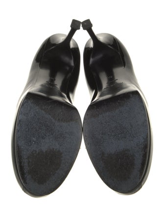 Yves Saint Laurent Rive Gauche Patent Leather Pumps