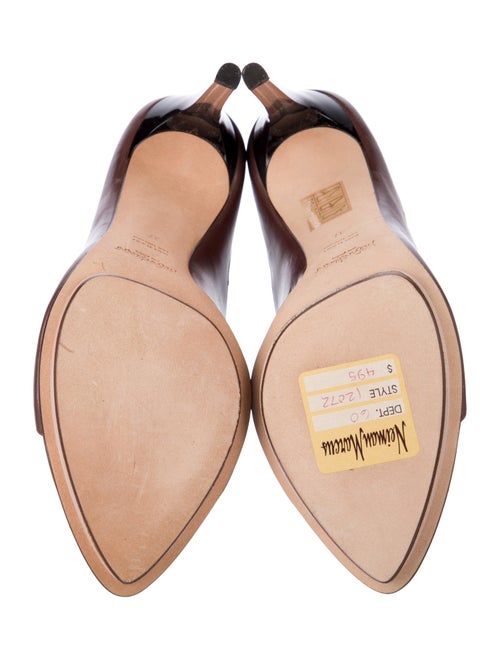 Yves Saint Laurent Rive Gauche Leather Studded Accents Sandals