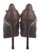 Yves Saint Laurent Rive Gauche Leather Tassel Accents Pumps