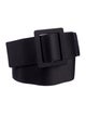 Yves Saint Laurent Rive Gauche Wide Satin Waist Belt