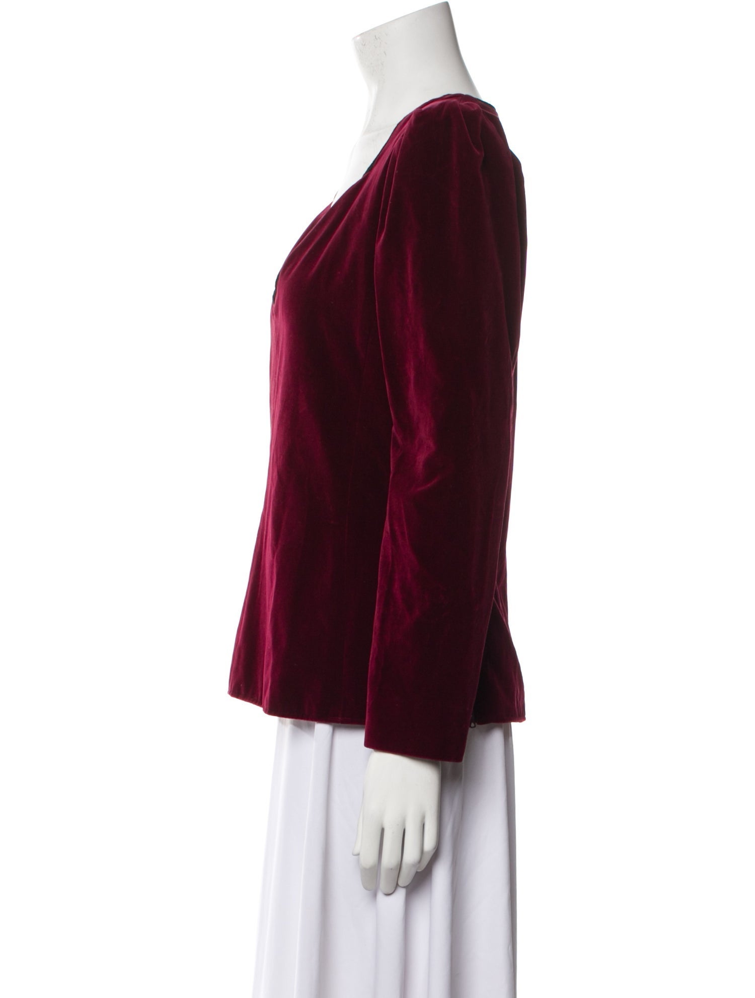 Yves Saint Laurent Rive Gauche Vintage 1980's Top