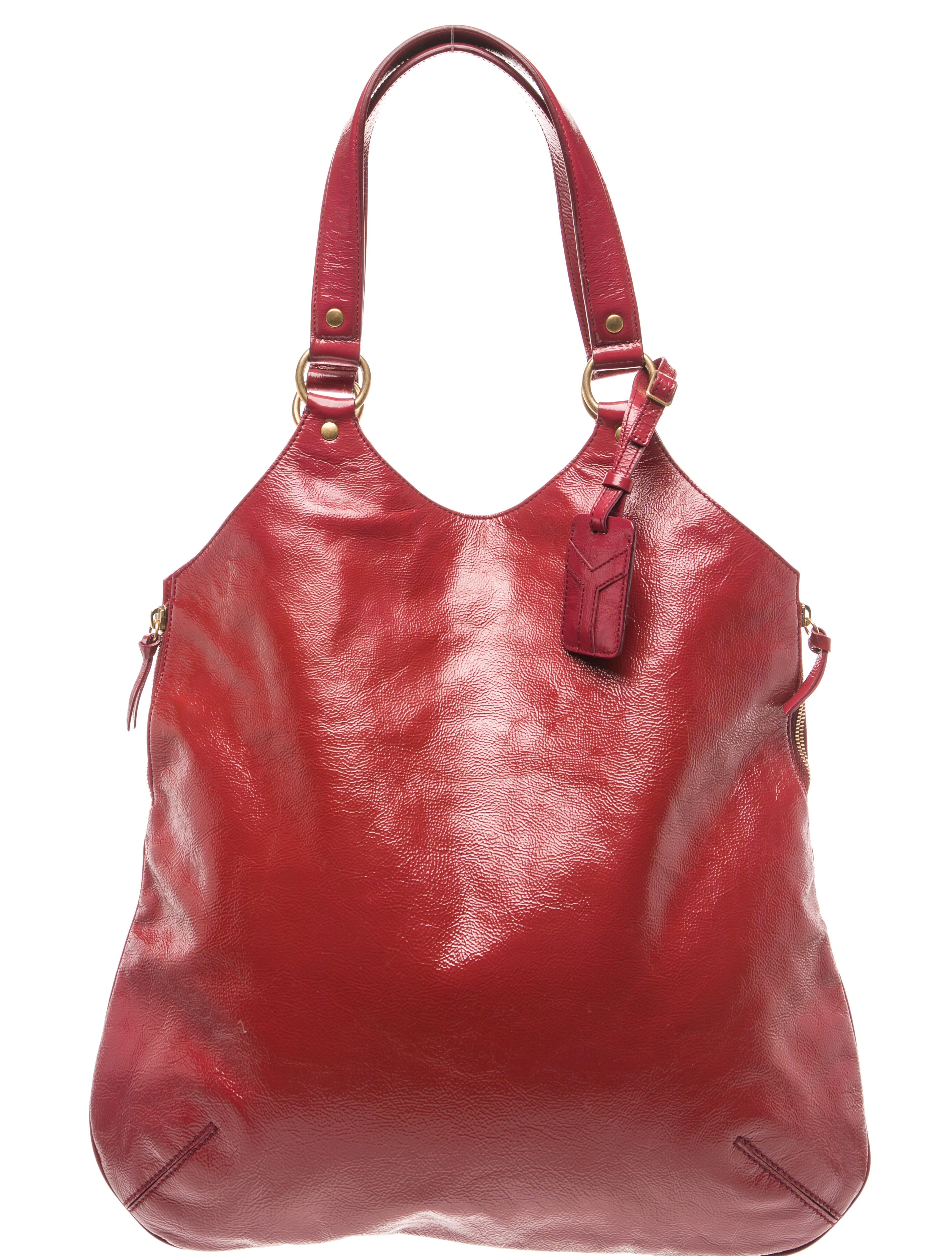 Yves Saint Laurent Rive Gauche Patent Leather Saint Laurent Tribute Vintage