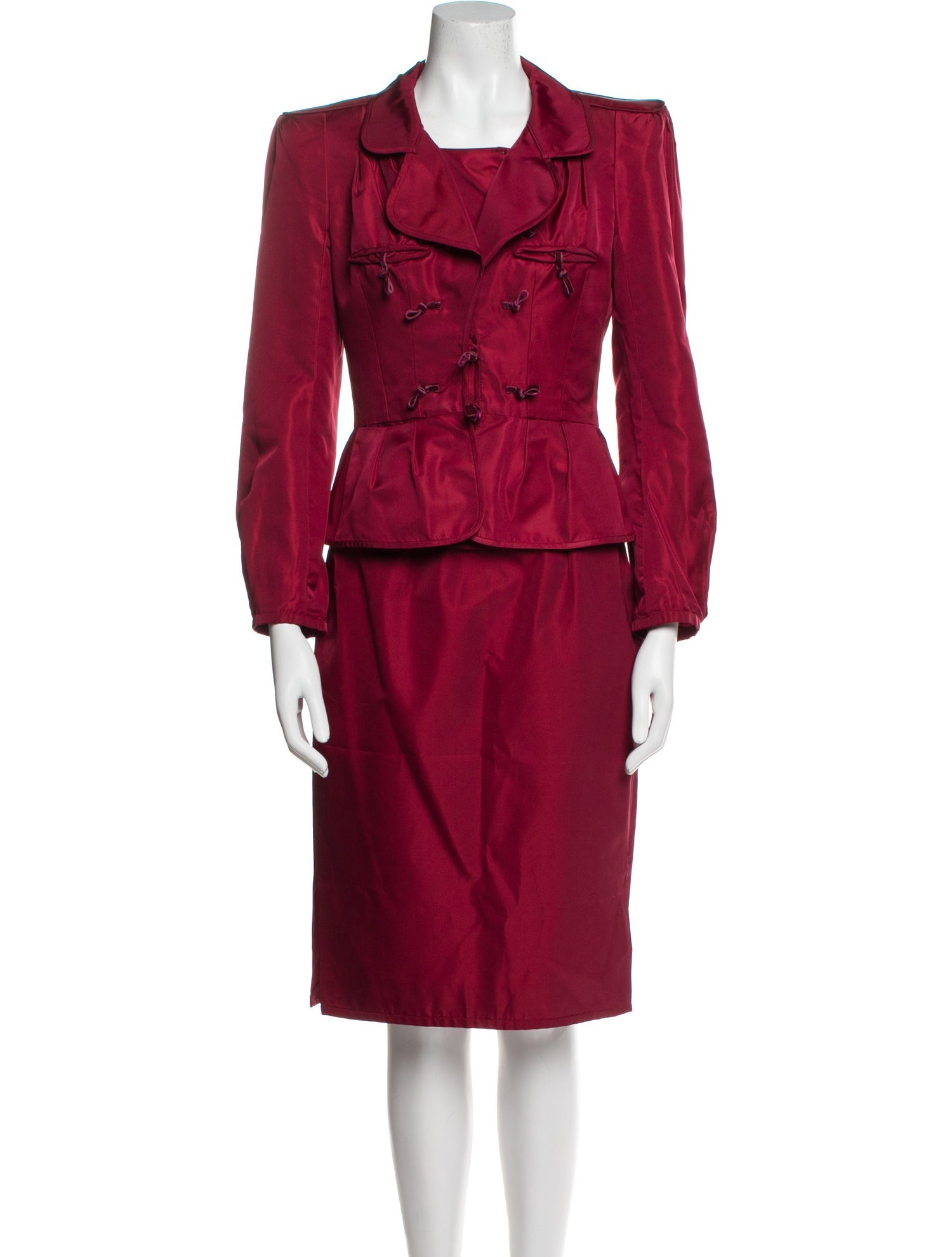 Yves Saint Laurent Rive Gauche Vintage 2004 Skirt Suit