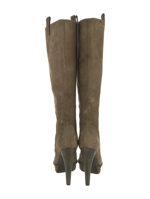 Yves Saint Laurent Rive Gauche Suede Boots