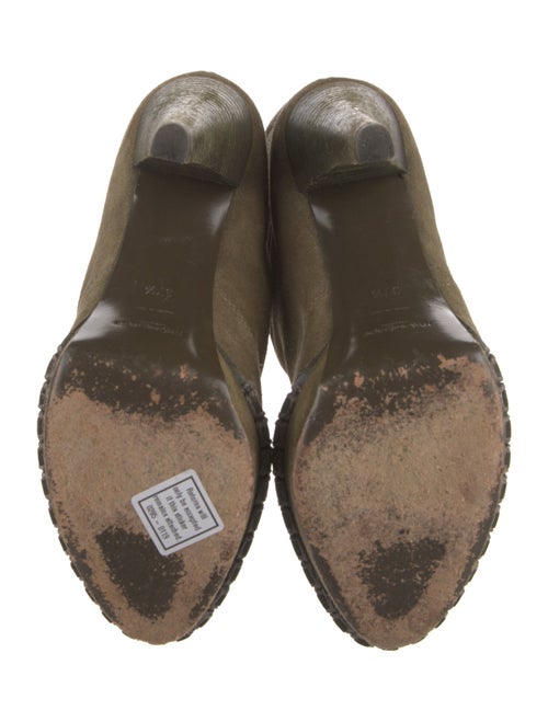 Yves Saint Laurent Rive Gauche Suede Boots