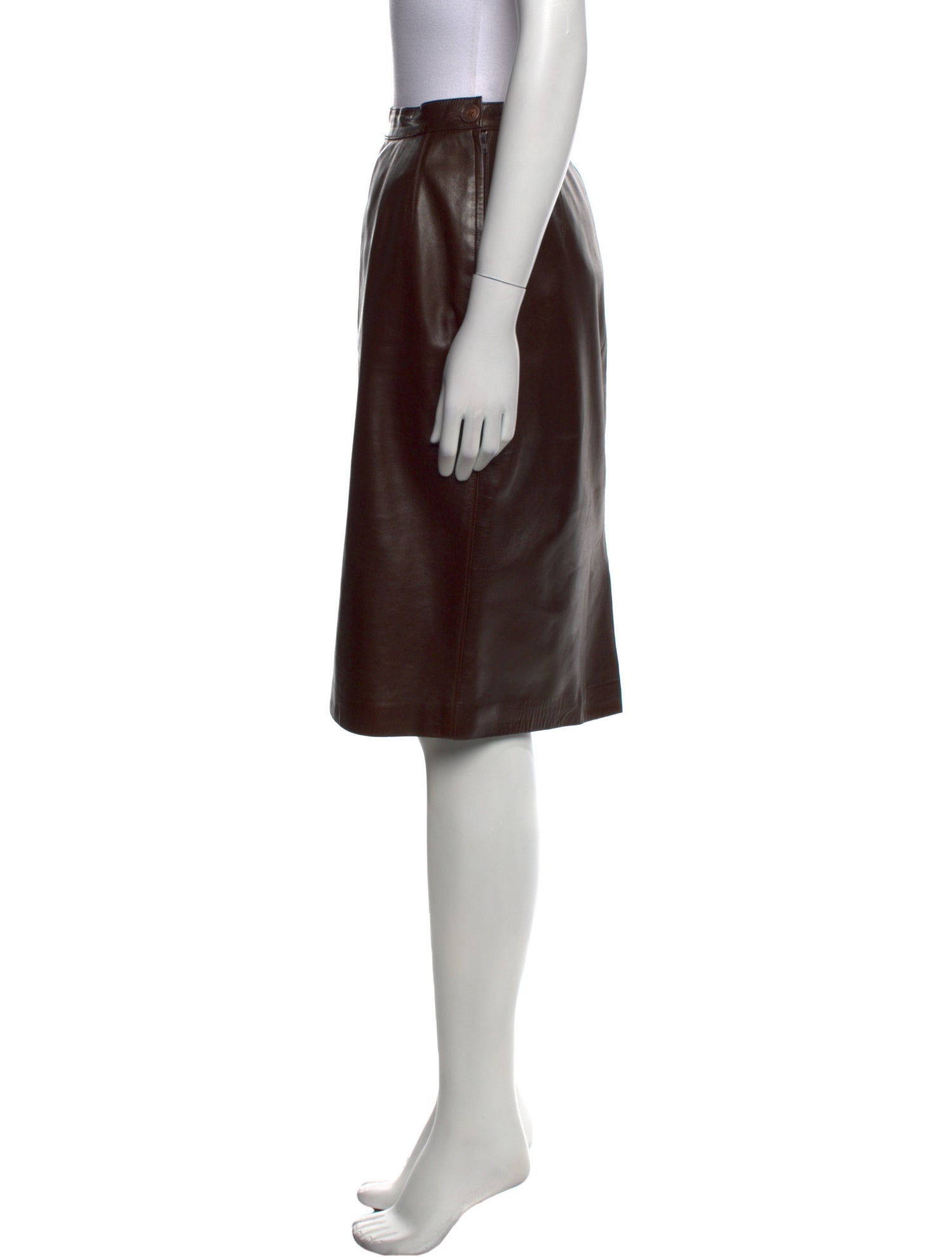 Yves Saint Laurent Rive Gauche Vintage Knee-Length Skirt