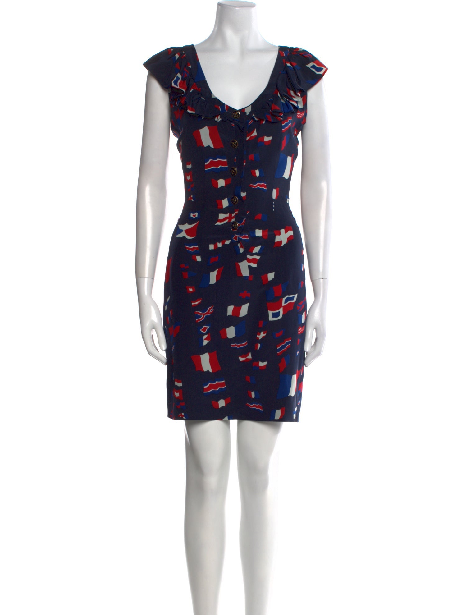 Yves Saint Laurent Rive Gauche Vintage Mini Dress