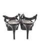 Yves Saint Laurent Rive Gauche Patent Leather Sandals