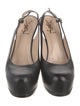 Yves Saint Laurent Rive Gauche Leather Slingback Pumps