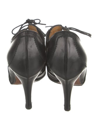 Yves Saint Laurent Rive Gauche Leather Mules