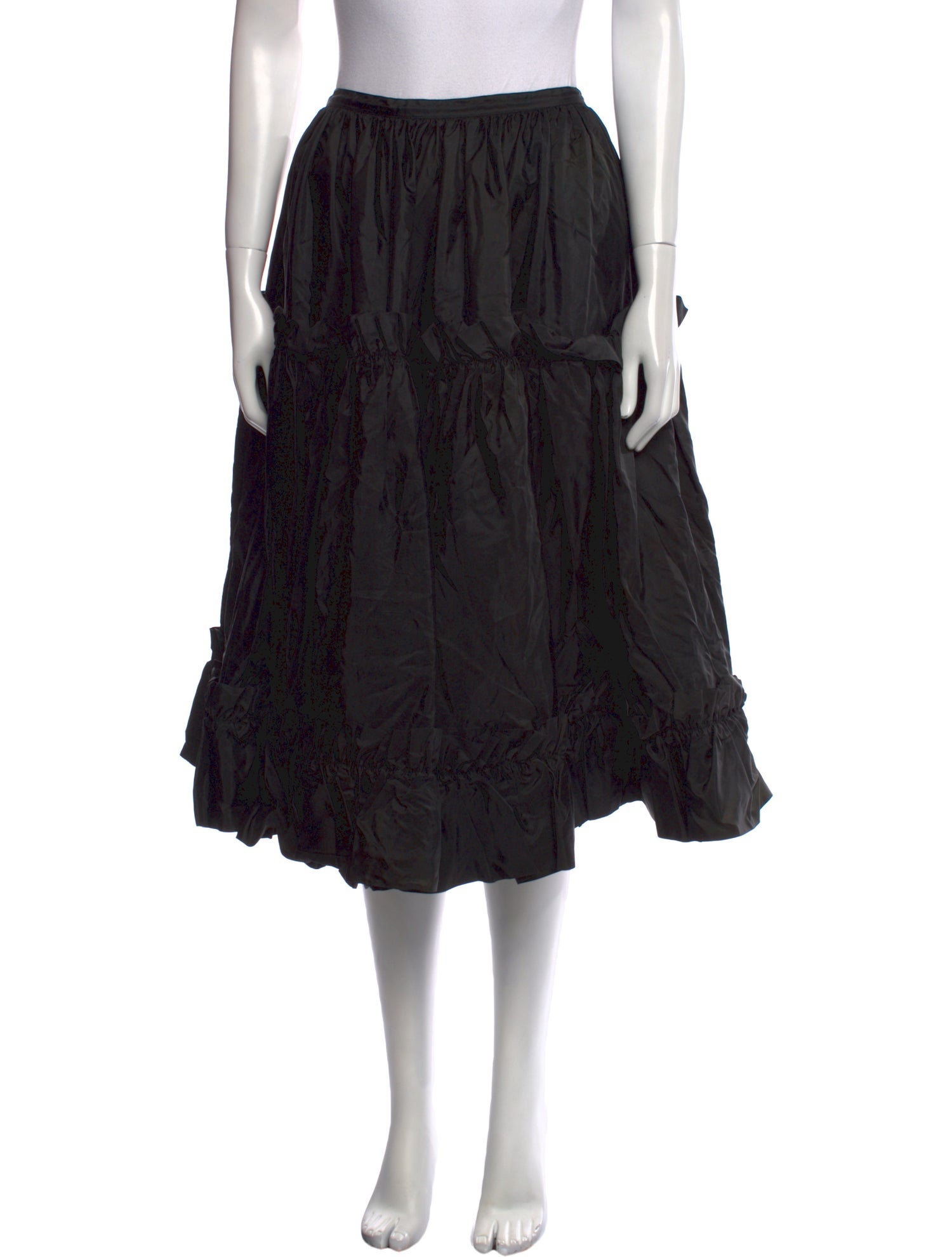 Yves Saint Laurent Rive Gauche Vintage Midi Length Skirt