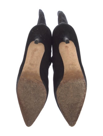 Yves Saint Laurent Rive Gauche Suede Boots