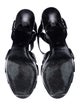 Yves Saint Laurent Rive Gauche Patent Leather Sandals