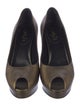 Yves Saint Laurent Rive Gauche Leather Pumps