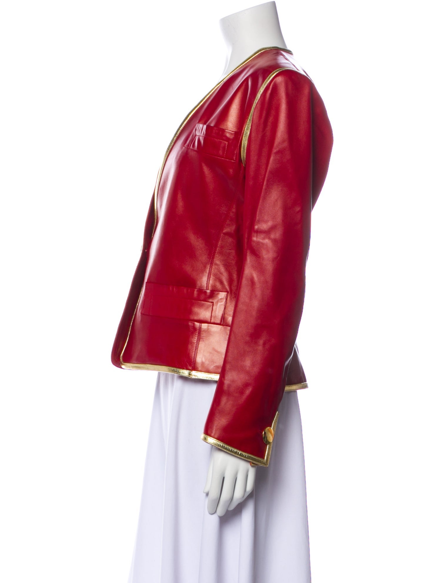 Yves Saint Laurent Rive Gauche Vintage 1988 Biker Jacket