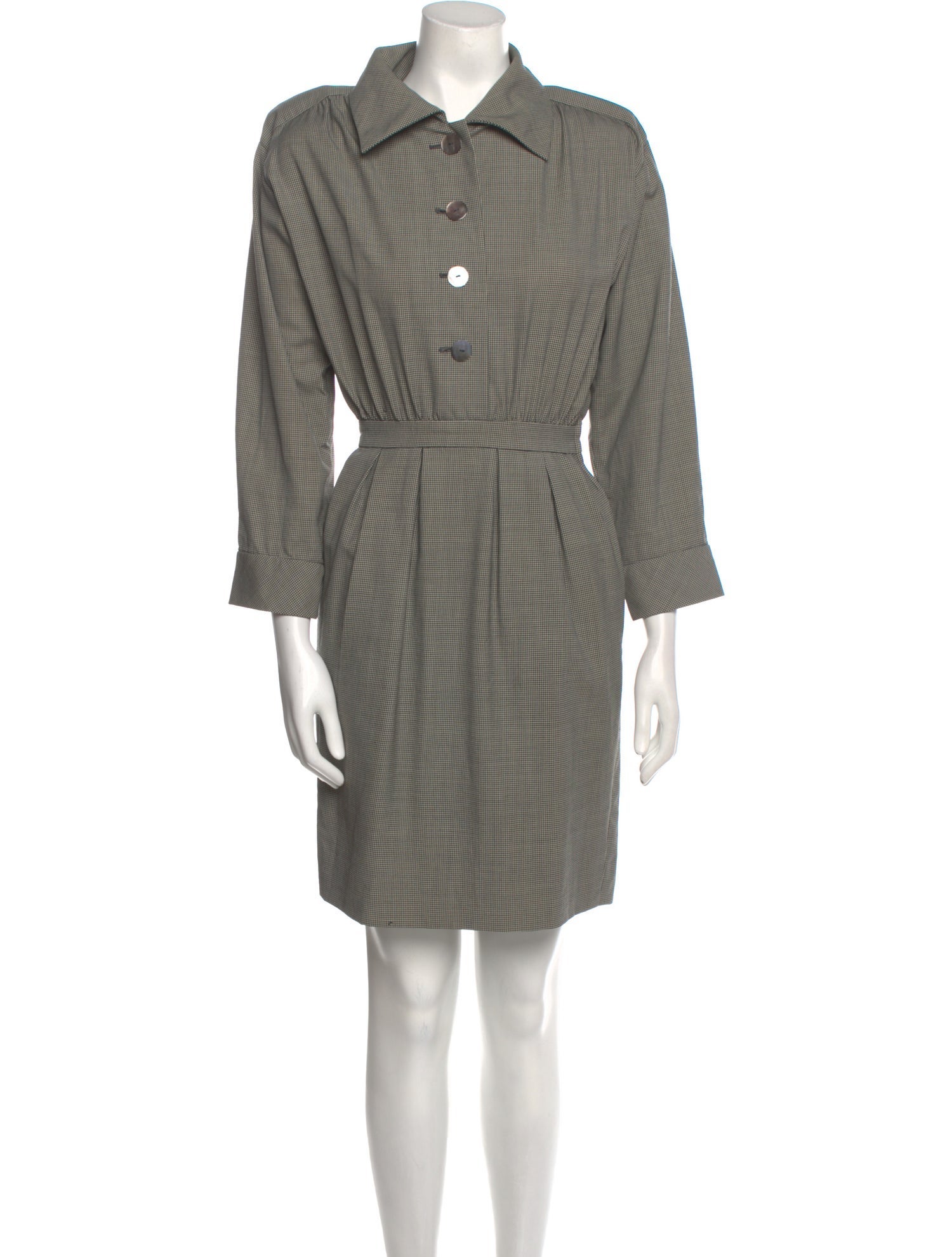 Yves Saint Laurent Rive Gauche Vintage Knee-Length Dress