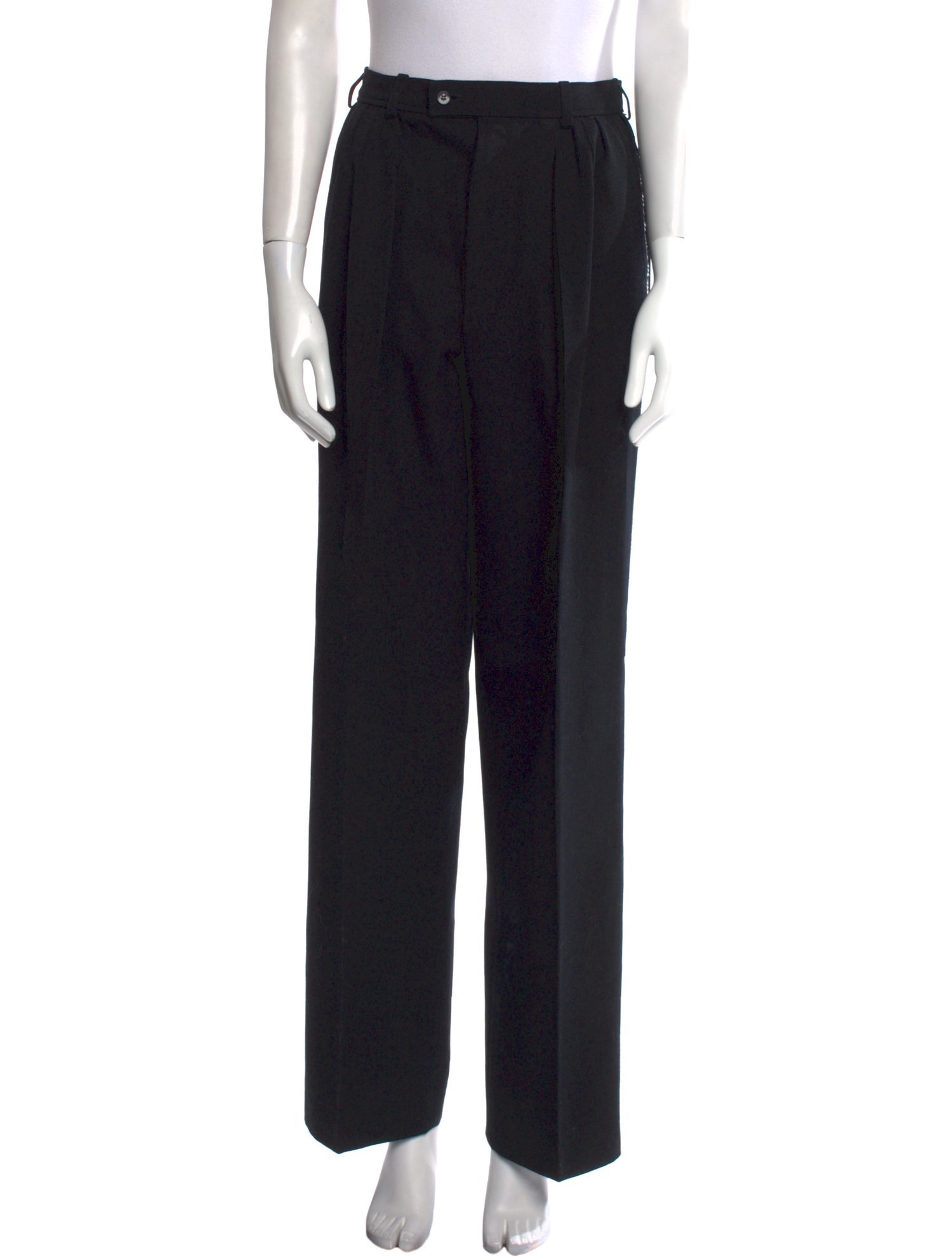 Yves Saint Laurent Rive Gauche Straight Leg Pants