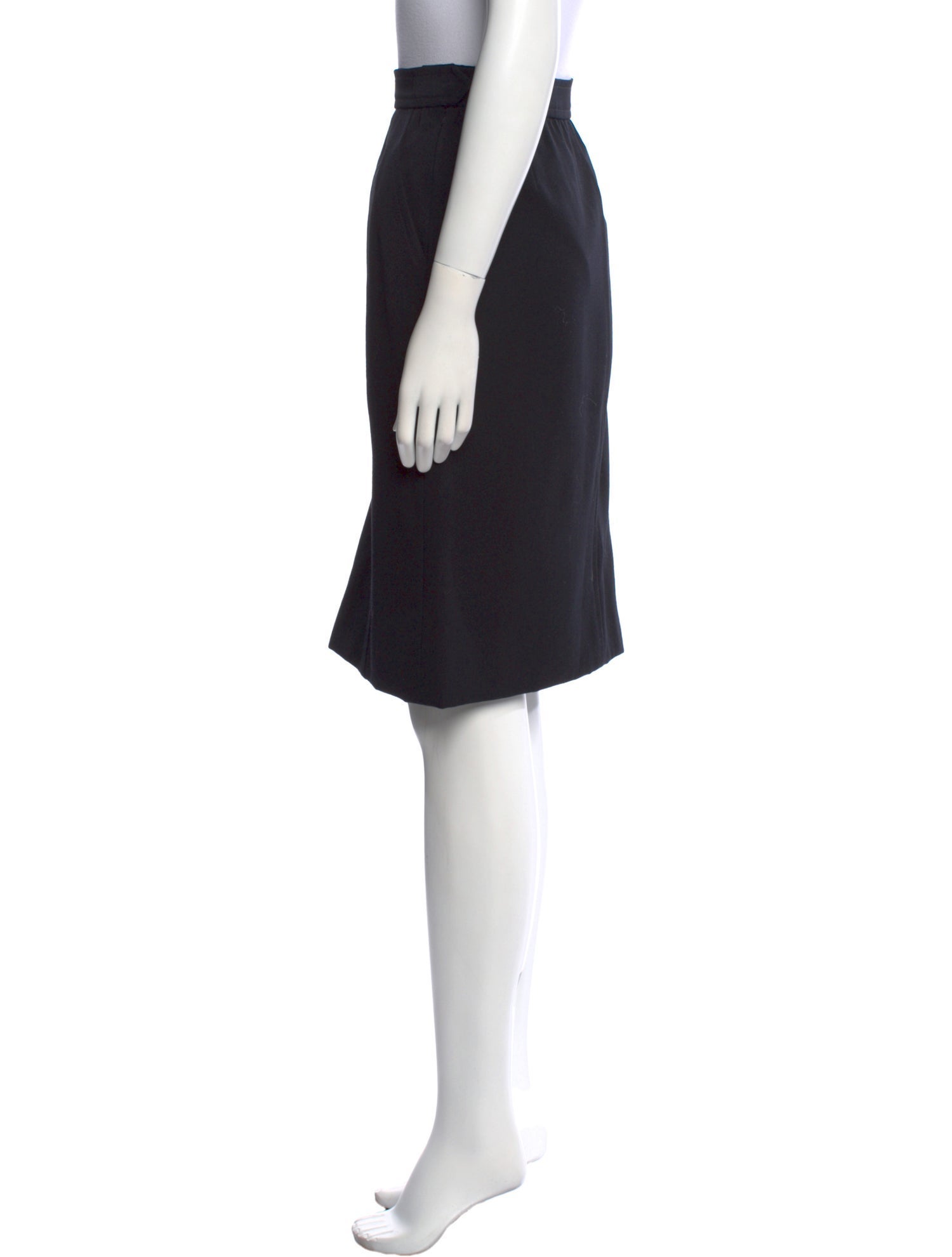 Yves Saint Laurent Rive Gauche Vintage Knee-Length Skirt