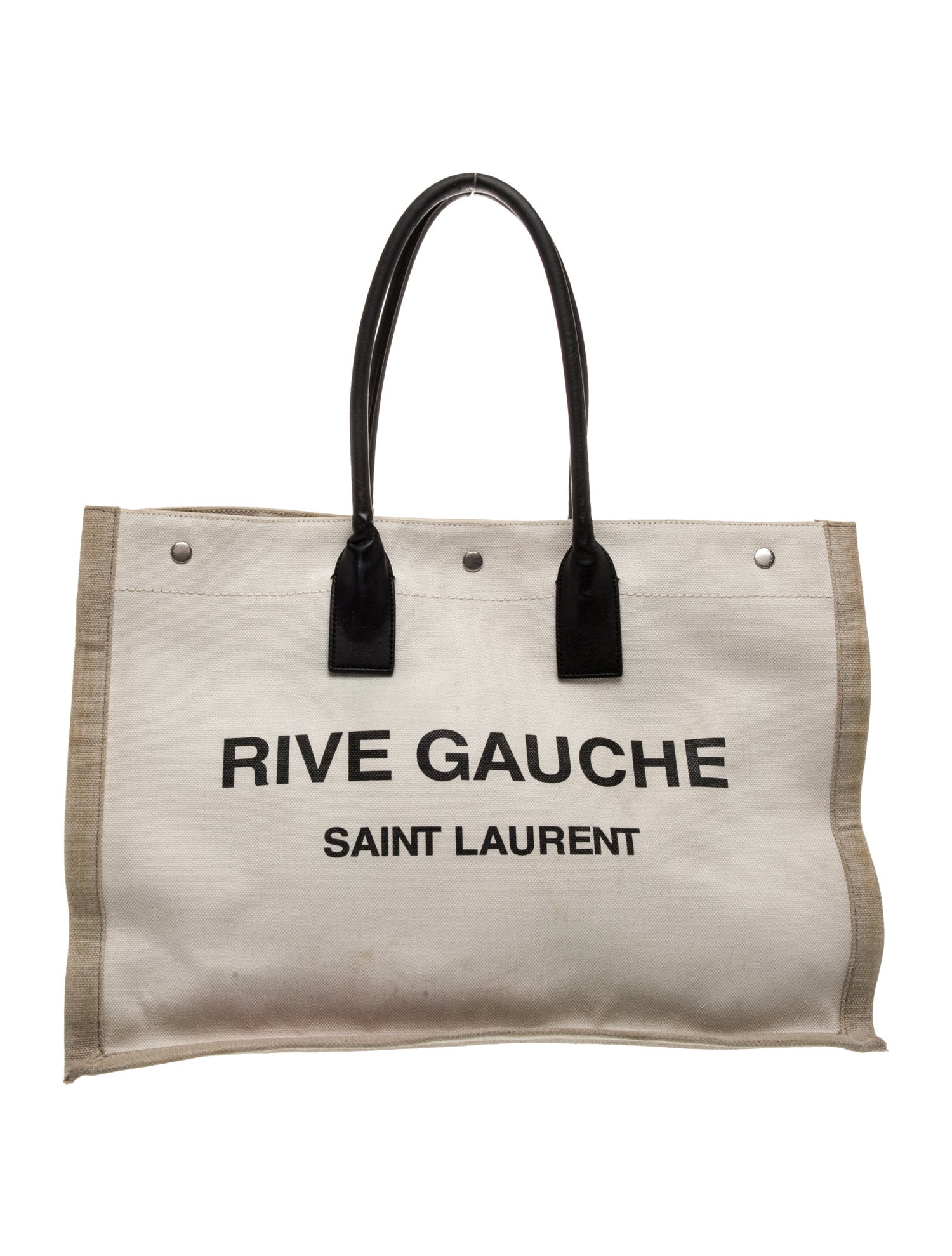 Saint Laurent Canvas RIVE GAUCHE TOTE Vintage