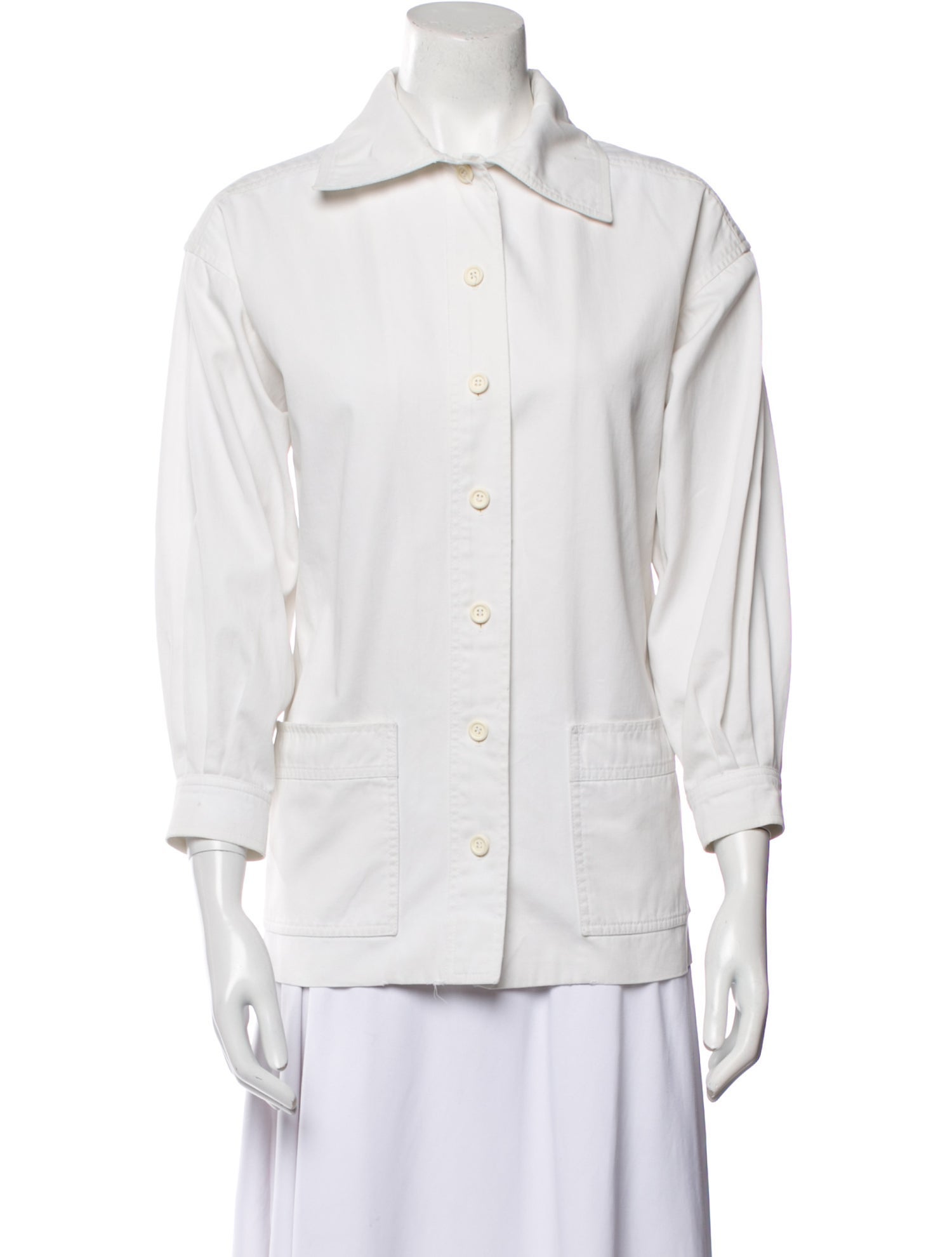 Yves Saint Laurent Rive Gauche Vintage Late 1970's - Early 1980's Denim Jacket