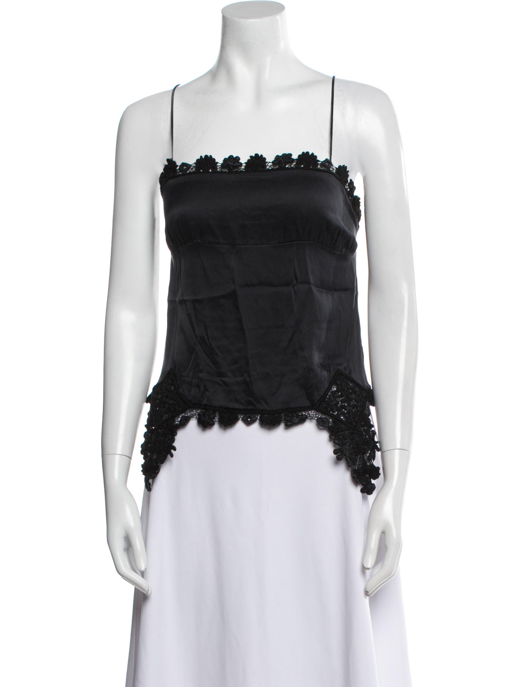 Yves Saint Laurent Rive Gauche Vintage 2005 Crop Top