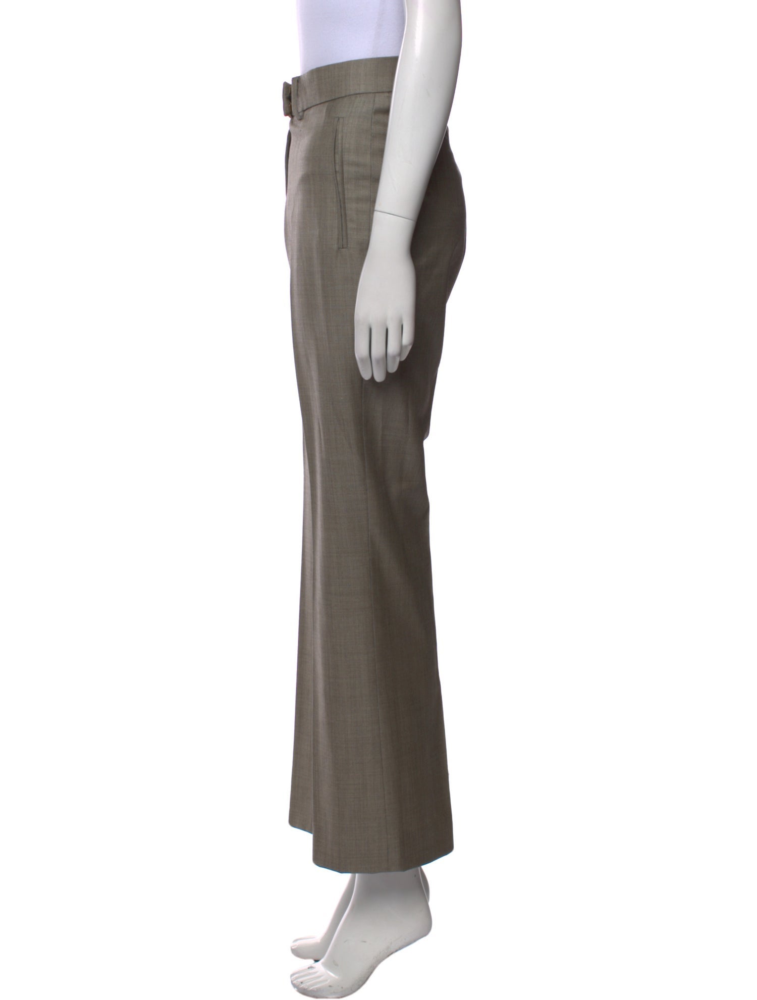 Yves Saint Laurent Rive Gauche Wide Leg Pants