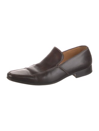 Yves Saint Laurent Rive Gauche Leather Dress Loafers