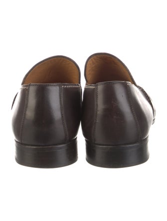 Yves Saint Laurent Rive Gauche Leather Dress Loafers