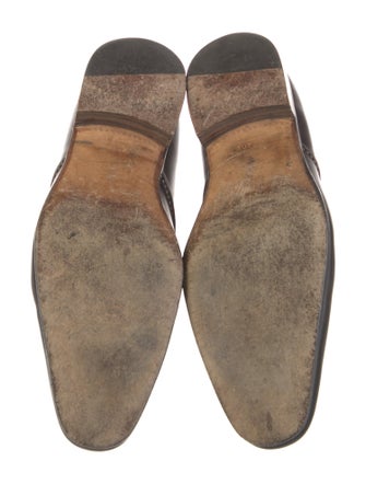 Yves Saint Laurent Rive Gauche Leather Dress Loafers