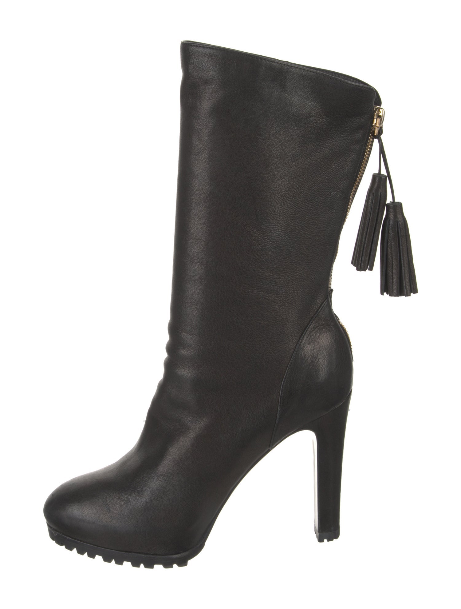 Yves Saint Laurent Rive Gauche Leather Boots