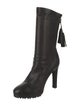 Yves Saint Laurent Rive Gauche Leather Boots