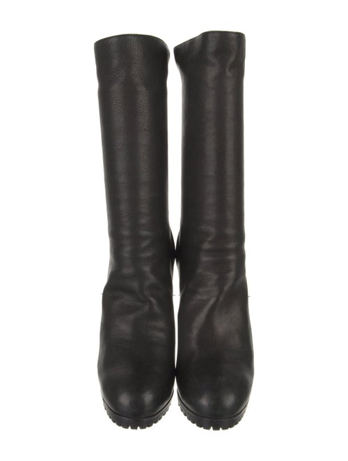Yves Saint Laurent Rive Gauche Leather Boots